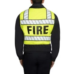 BREAKAWAY SAFETY VEST - FIRE LOGO -Blauer Store 339f 55 back breakaway safety vest 2023