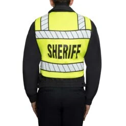 BREAKAWAY SAFETY VEST - SHERIFF LOGO -Blauer Store 339s 55 back breakaway safety vest sheriff logo