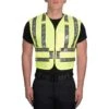 ORALITE® ZIP-FRONT SAFETY VEST -Blauer Store 343r 55 front oralite zip front safety vest