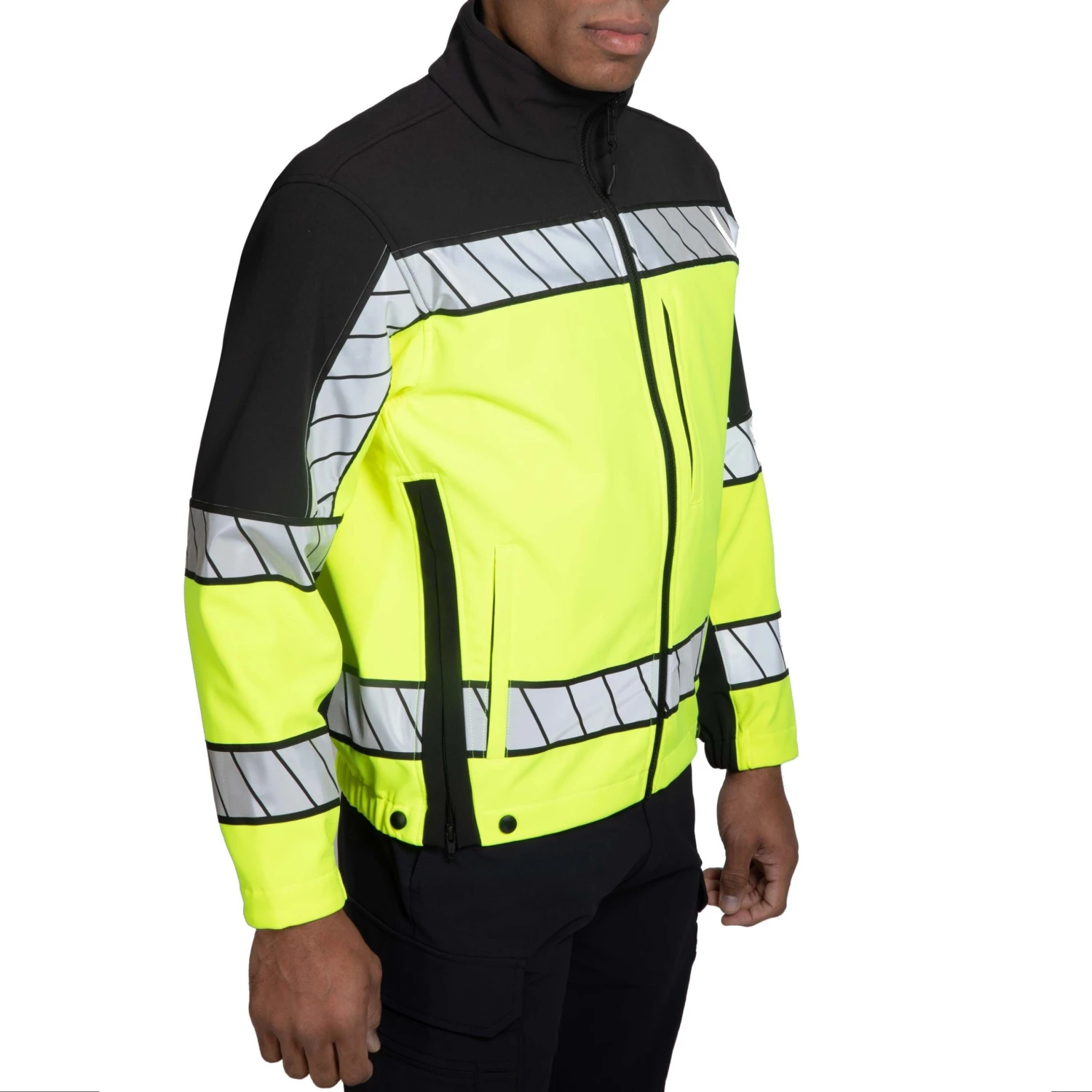 COLORBLOCK SOFTSHELL FLEECE JACKET 2 COLORBLOCK SOFTSHELL FLEECE JACKET - Image 2