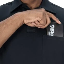 BICOMPONENT POLO SHIRT WITH POCKET 11 BICOMPONENT POLO SHIRT WITH POCKET -Blauer Store 8131 3 04 detail2 bicomponent ss polo shirt