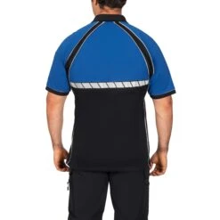 COLORBLOCK PERFORMANCE POLO -Blauer Store 8133 65 back colorblock performance polo 1