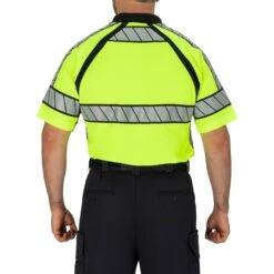 HI-VIS POLO SHIRT -Blauer Store 8137 55 back hi vis polo