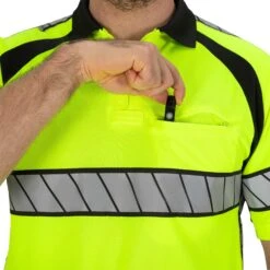 HI-VIS POLO SHIRT -Blauer Store 8137 55 detail2 hi vis polo