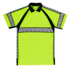 HI-VIS POLO SHIRT -Blauer Store 8137 55 flat hi vis polo