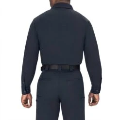 LONG SLEEVE BICOMPONENT POLO SHIRT 8 LONG SLEEVE BICOMPONENT POLO SHIRT -Blauer Store 8141 1 04 back ls bicomponent polo