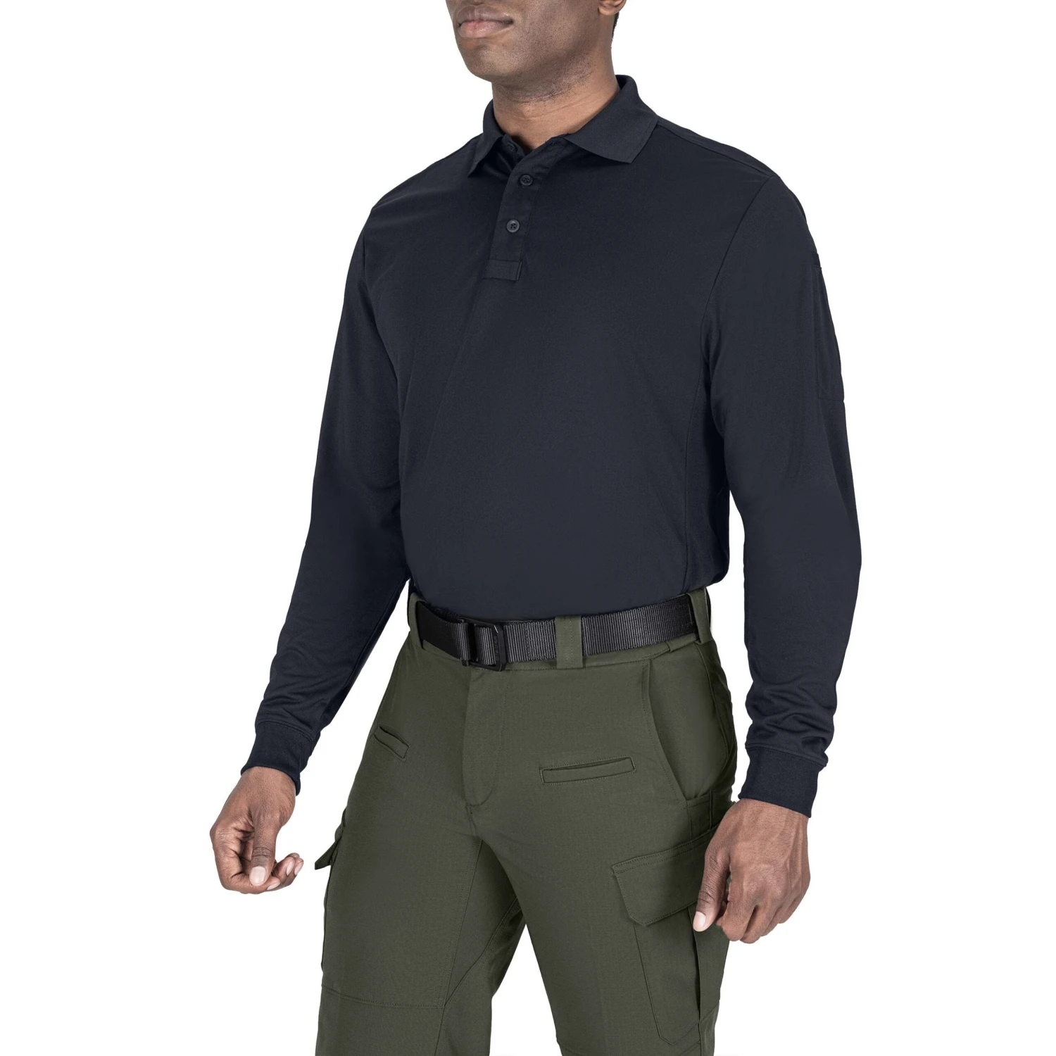 LONG SLEEVE PERFORMANCE PRO POLO SHIRT 2 LONG SLEEVE PERFORMANCE PRO POLO SHIRT - Image 2