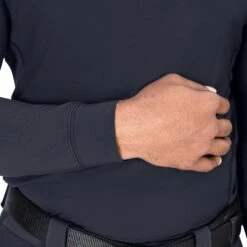 QUICKHEAT MOCK TURTLENECK -Blauer Store 8175 04 detail1 quickheat mock turleneck