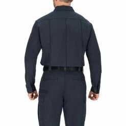 ResponderFR™ Long Sleeve Shirt With GlenGuard® -Blauer Store 8203 03 back responderfr long sleeve shirt glenguard