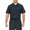 ResponderFR Short Sleeve Shirt With GlenGuard® -Blauer Store 8213 03 front responderfr short sleeve shirt glenguard