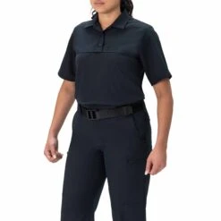 WOMEN'S SHORT SLEEVE POLYESTER ArmorSkin® BASE SHIRT -Blauer Store 8372w 04 34 front ss polyester base shirt 1