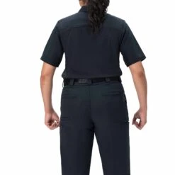 WOMEN'S SHORT SLEEVE POLYESTER ArmorSkin® BASE SHIRT -Blauer Store 8372w 04 back ss polyester base shirt 1