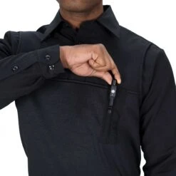 POLYESTER ArmorSkin® WINTER BASE SHIRT -Blauer Store 8373 04 detail1 ls polyester winter base shirt