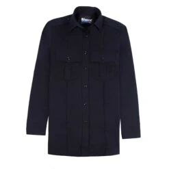 WOMEN'S LONG SLEEVE COTTON SHIRT -Blauer Store 8431w 04 flat cotton shirt womens