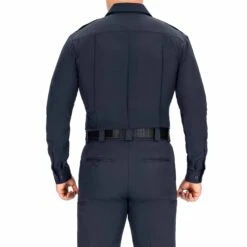 LONG SLEEVE WOOL SUPERSHIRT® -Blauer Store 8436 04 34 back ls wool supershirt 8.23