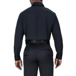 LONG SLEEVE WOOL SHIRT 9 LONG SLEEVE WOOL SHIRT -Blauer Store 8450 04 back ls wool shirt 1