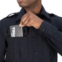 LONG SLEEVE WOOL SHIRT 12 LONG SLEEVE WOOL SHIRT -Blauer Store 8450 04 detail2 ls wool shirt 1