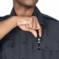 SHORT SLEEVE WOOL SHIRT 10 SHORT SLEEVE WOOL SHIRT -Blauer Store 8460 04 detail1 short sleeve wool shirt