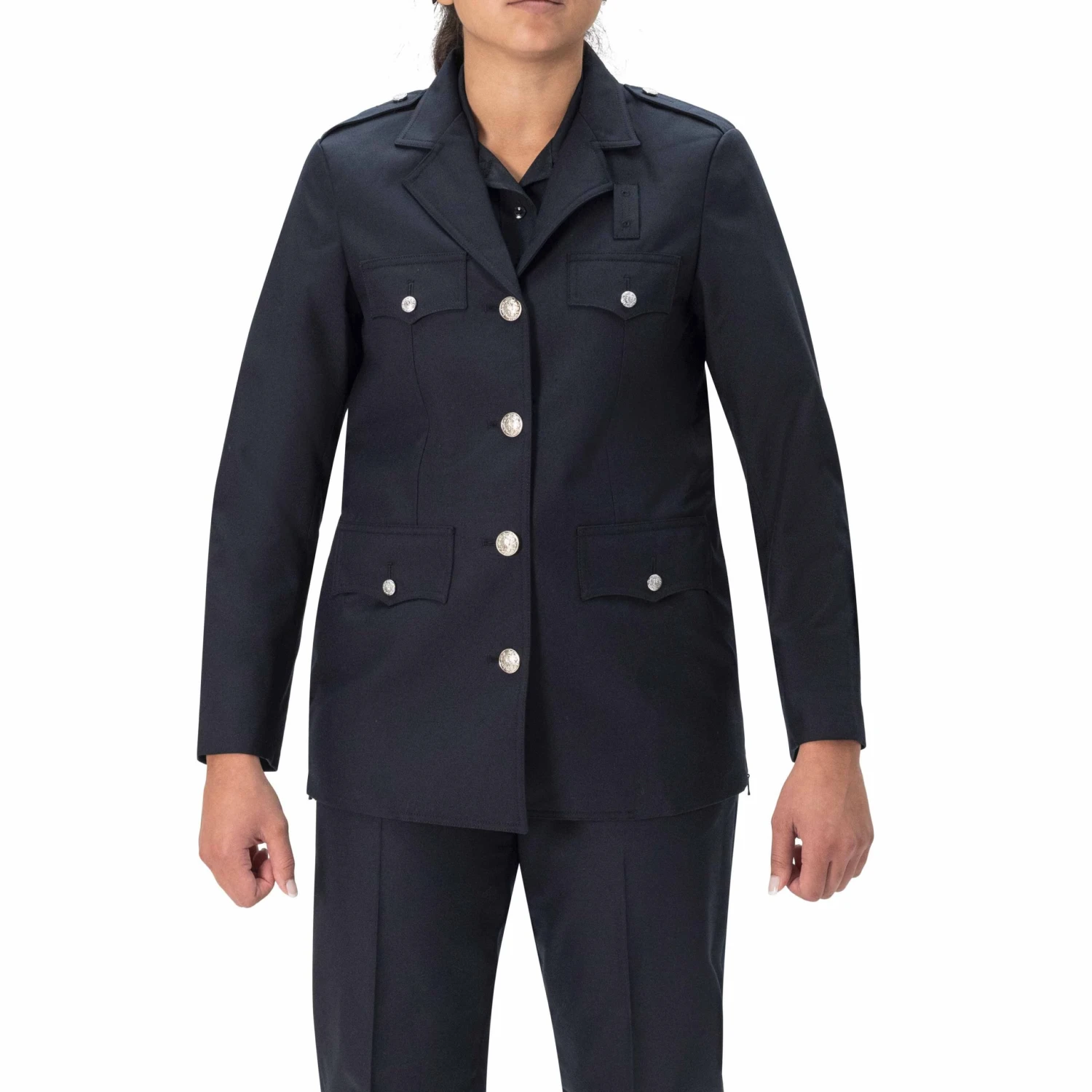 Women's ClassAct® Wool Single-Breasted Dress Coat 1 Women's ClassAct® Wool Single-Breasted Dress Coat