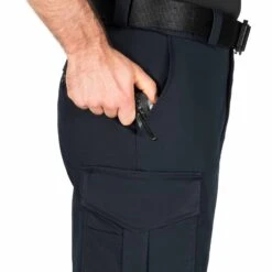 SIDE-POCKET POLYESTER PANTS -Blauer Store 8655t 04 detail side pocket wool pants