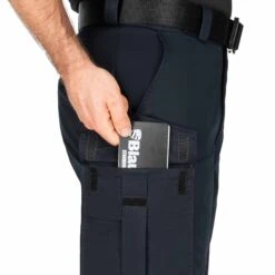 SIDE-POCKET POLYESTER PANTS -Blauer Store 8655t 04 detail2 side pocket wool pants