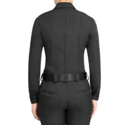 WOMEN'S LONG SLEEVE POLYESTER SUPERSHIRT® -Blauer Store 8670w 04 back polyester supershirt womens