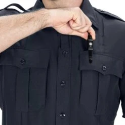 SHORT SLEEVE POLYESTER SUPERSHIRT® 12 SHORT SLEEVE POLYESTER SUPERSHIRT® -Blauer Store 8675 45 34 detail1 ss polyester supershirt 2023