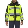HI-VIS B.DRY® RESPONSE PARKA -Blauer Store 9848v 55 front hi vis response parka