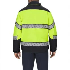 SUPERLIGHT™ HI-VIS SHELL JACKET -Blauer Store 9870v 55 back superlight hi vis shell jacket