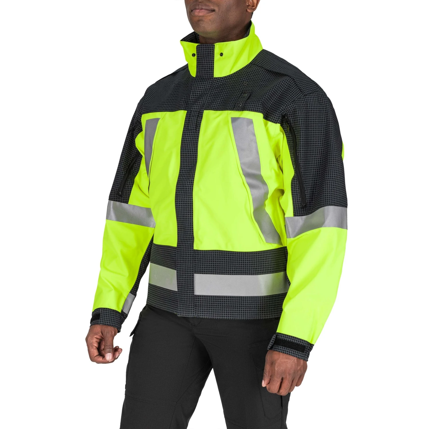 B.DRY® XP HI-VIS SUPERSHELL® JACKET 2 B.DRY® XP HI-VIS SUPERSHELL® JACKET - Image 2